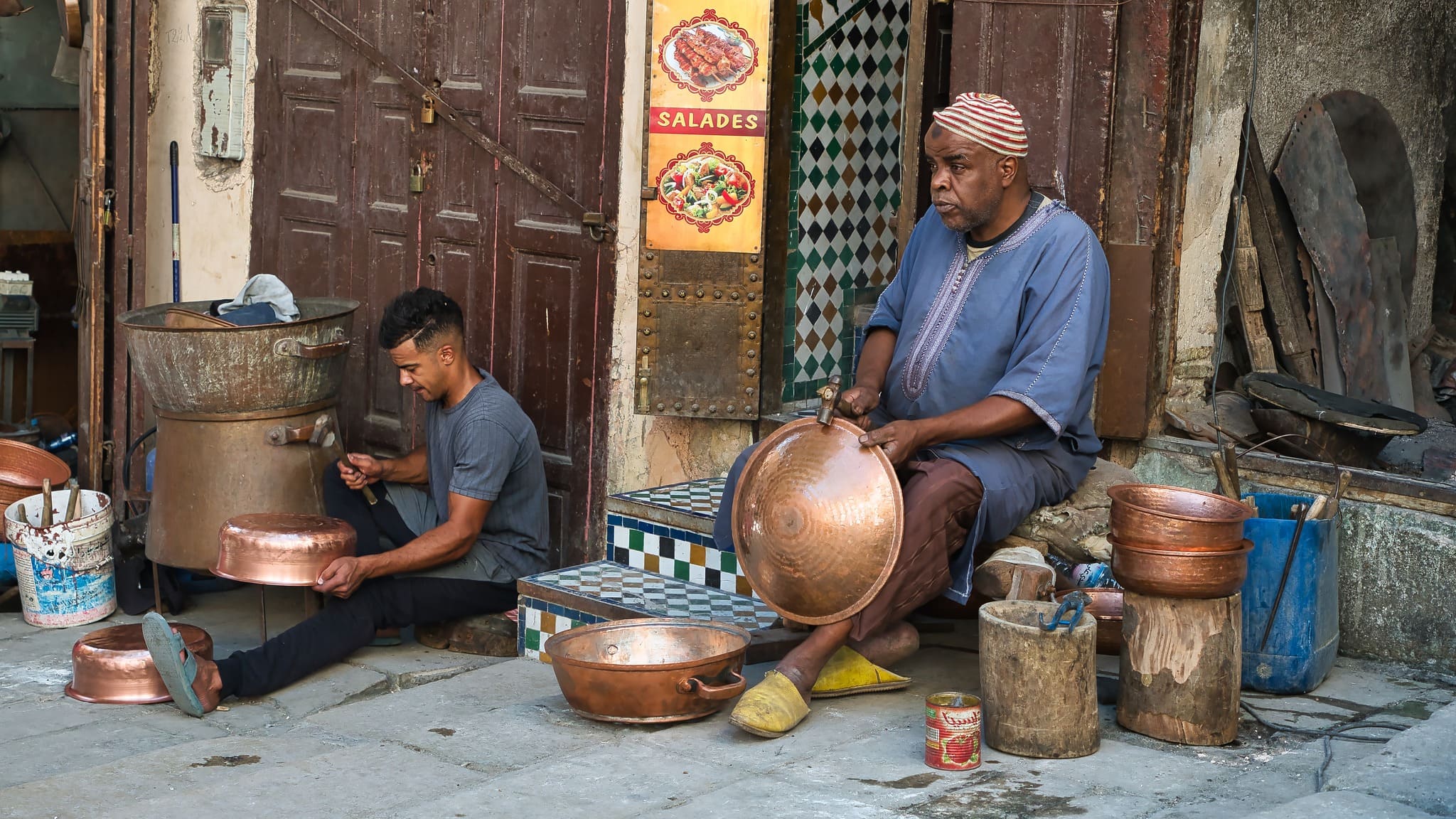 Fez Medina artisans