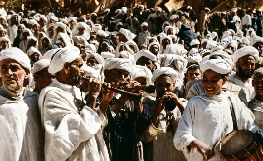 Issaoua Sufi drummers