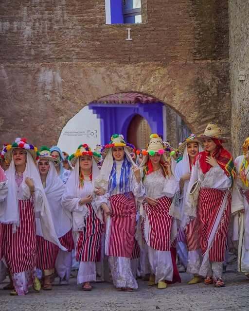 Northern Morocco mountain dwellers