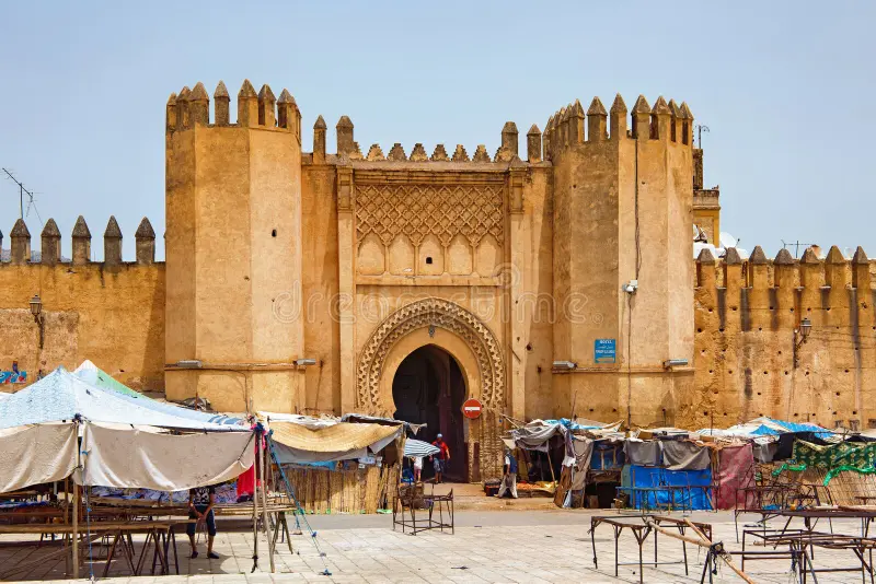 Bab Chorfa  in the Kasbah of Fez