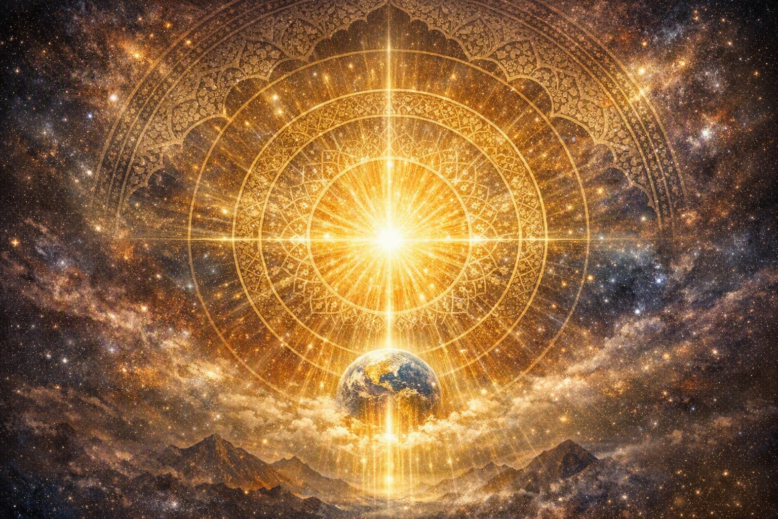 The Sufi philosopher Ibn Sab'in developed a unique answer to this question through his theory of the Absolute Unity of Being.